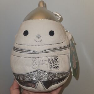 NWT Wicked Tin Man From The Wizard Of Oz Silver Squishmallow 6.5"